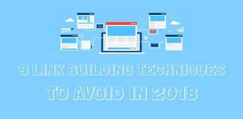 techniques link building a eviter 2018