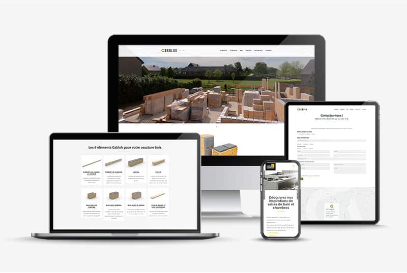 Réalisation de sites internet sur mesure 5 gablok site internet
